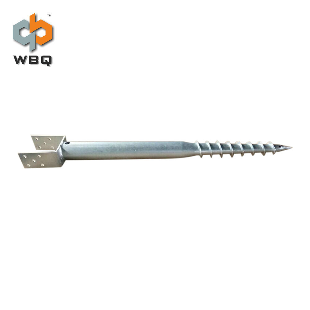 New Design Galvanized Earth Ground Helical Screw For All Common Dimension Of Wood Beams