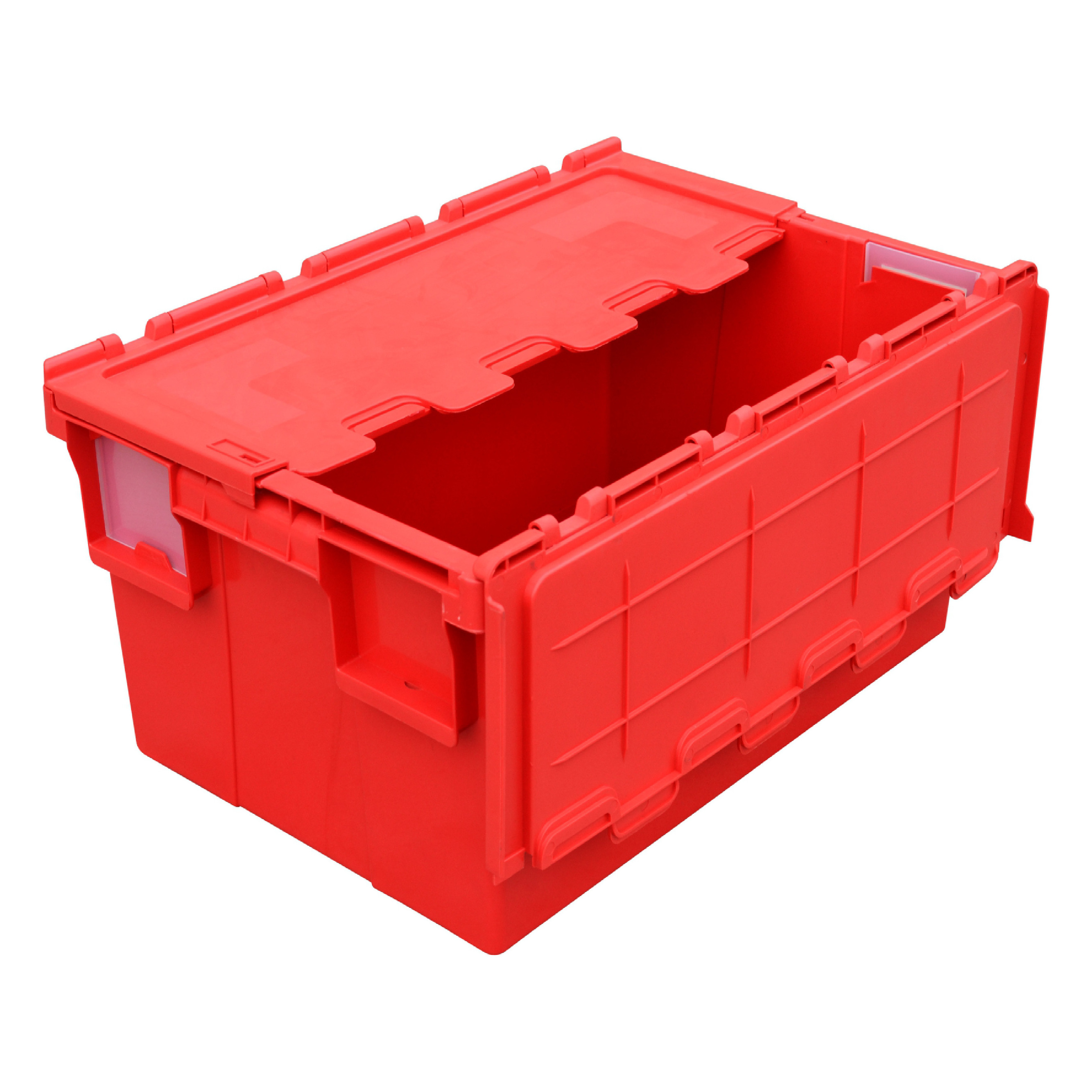 Special Promotion Heavy Duty Stackable Plastic Turnover Mobile Crate Collapsible Container Lid Logistics Box