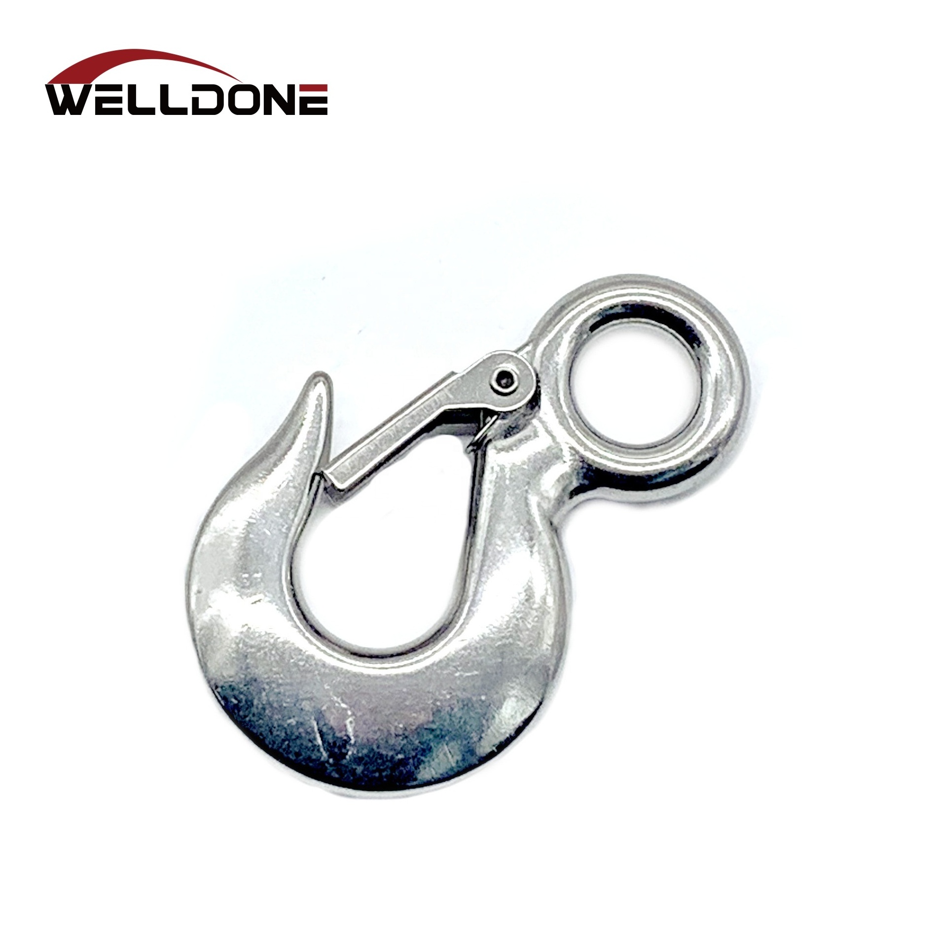 304 Stainless Steel US Type S320 Crane Lifting Eye Hook with Latch