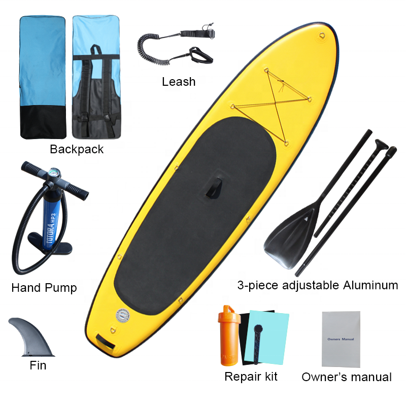 Customized Design Double Layer Inflatable Lifeguard Rescue Board Paddle Board Surfing Life Saving Rescue Board