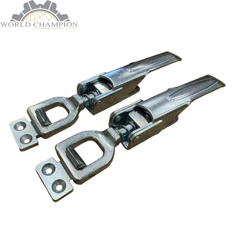 Heavy Duty Over Center Fastener x2 (Lock Latch handle) Trailer Tray Truck