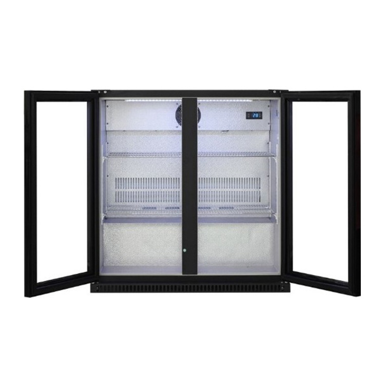 Hinged/Sliding Door Back Bar Cooler Bottle Beer Fridge Display Drink Back Bar Cooler Refrigerator