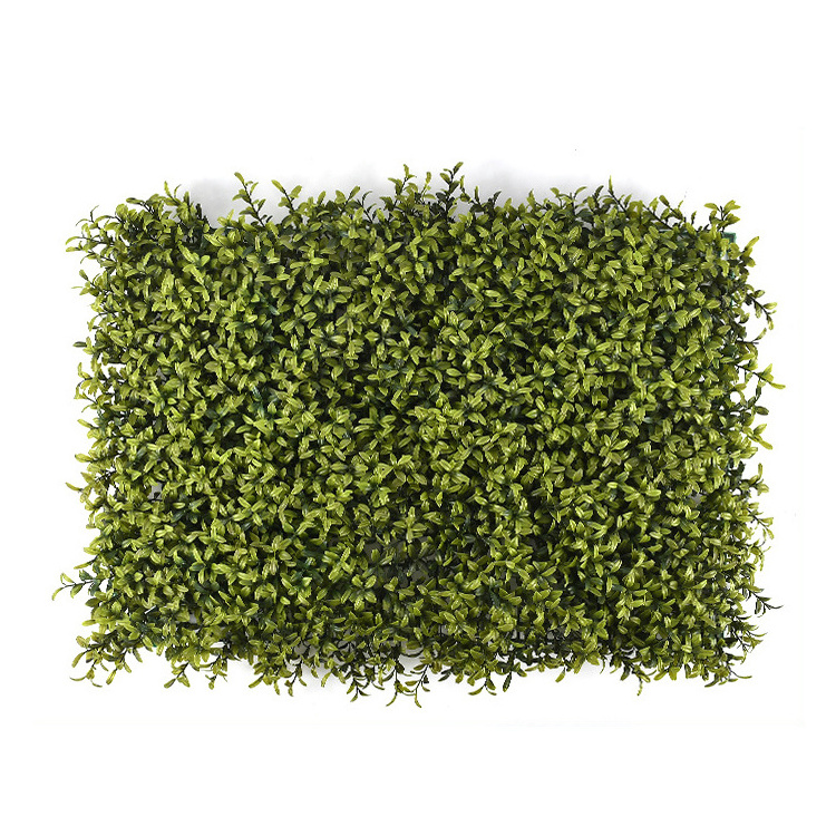 Free size artificial boxwood hedge boxwood panels for vertical garden decoration