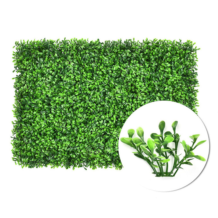 40x60cm UV- proof vertical garden outdoor plant green wall foliage decoration backdrop panel green artificial grass wall