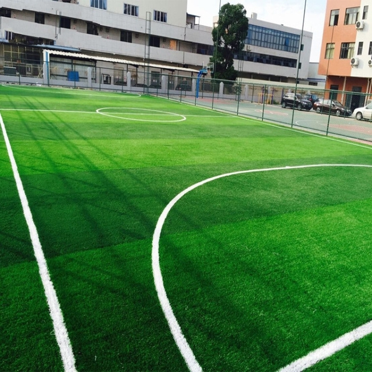 High Quality Non Filling Football Artificial Grass Green Soccer Field Futsal Carpet For Sale