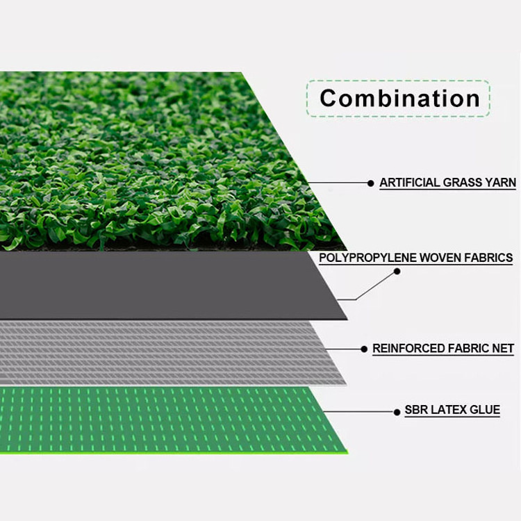 Wholesale 10mm PP Golf Artificial Grass Short Grass Golf Putting Green Turf 8mm Foam Backed Nylon Carpet Synthetic Turf