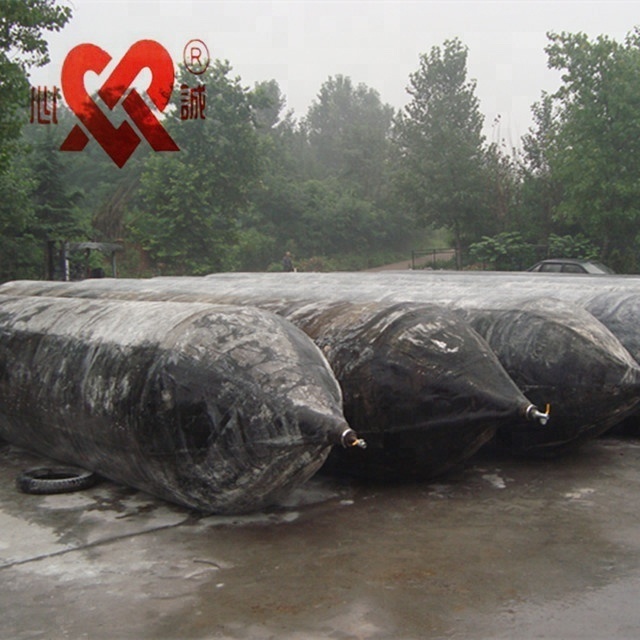 SGS certificate Barge Ship Houseboats Pontoon Tube Marine Salvage Airbag For Sale