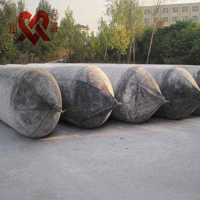 Made in China Diameter 1.2m x 8m floating pontoon marine salvage airbag for sale