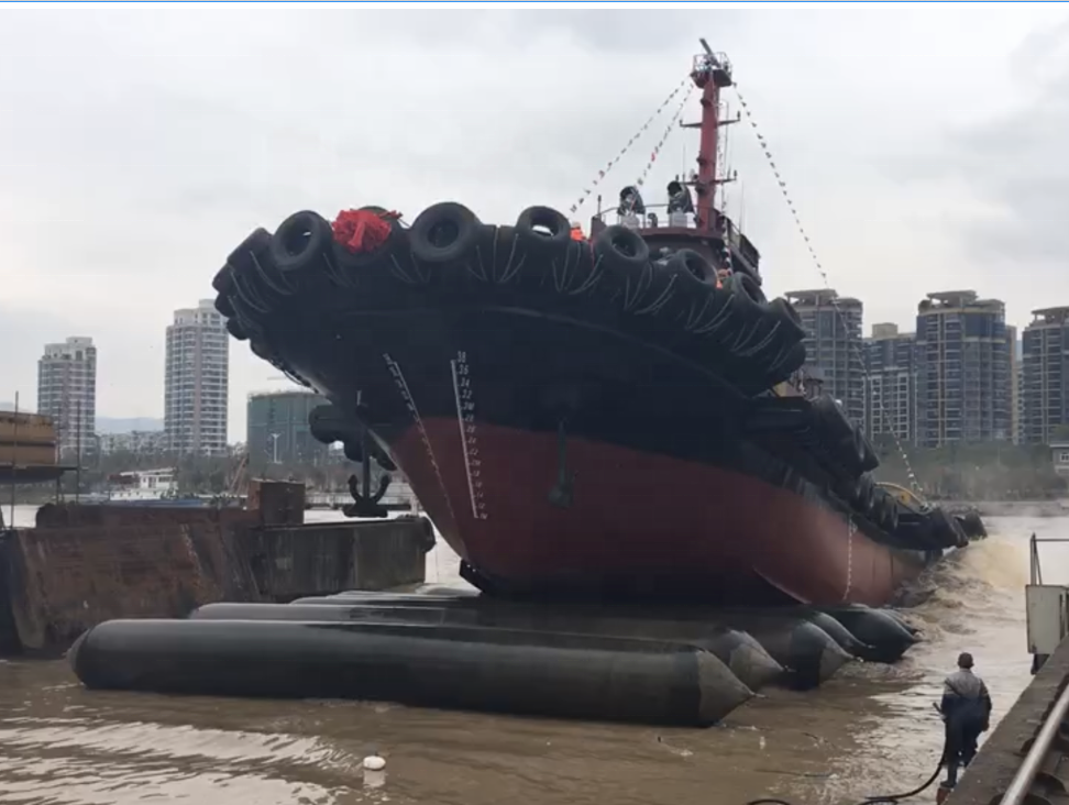 Professional sale Boat Lifting Ballon Rubber Floating Dock Pneumatic Airbag Used For Ship Landing