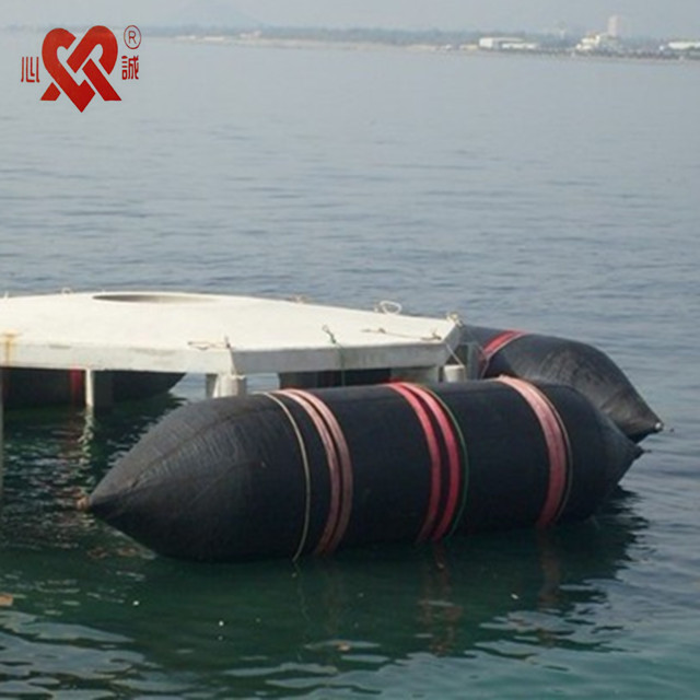 Professional ship equipment floating rubber Salvage airbag pontoon used for ship launching and lifting