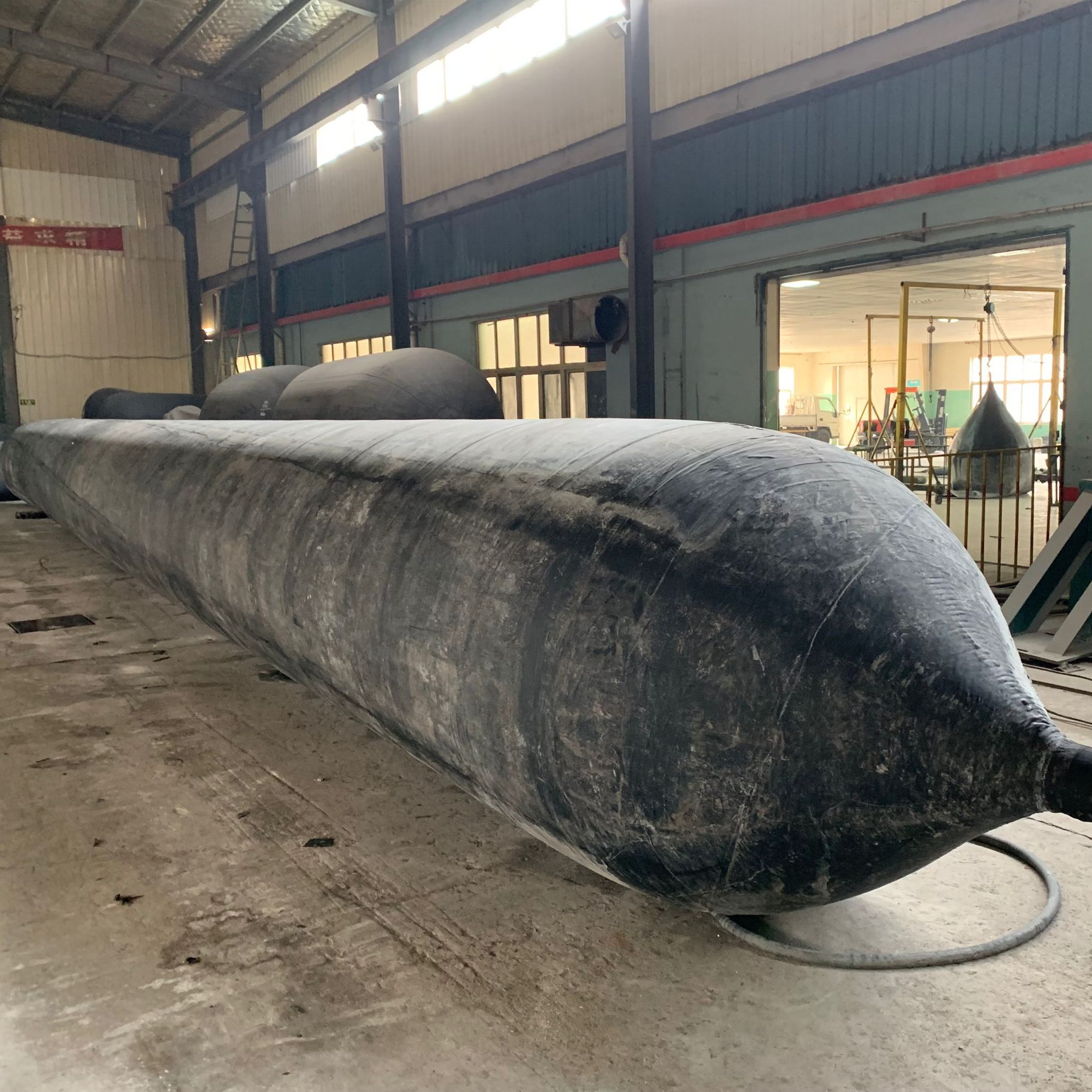 XINCHENG Shipyard Yokohama Ship Launching Airbags/salvage Pontoon