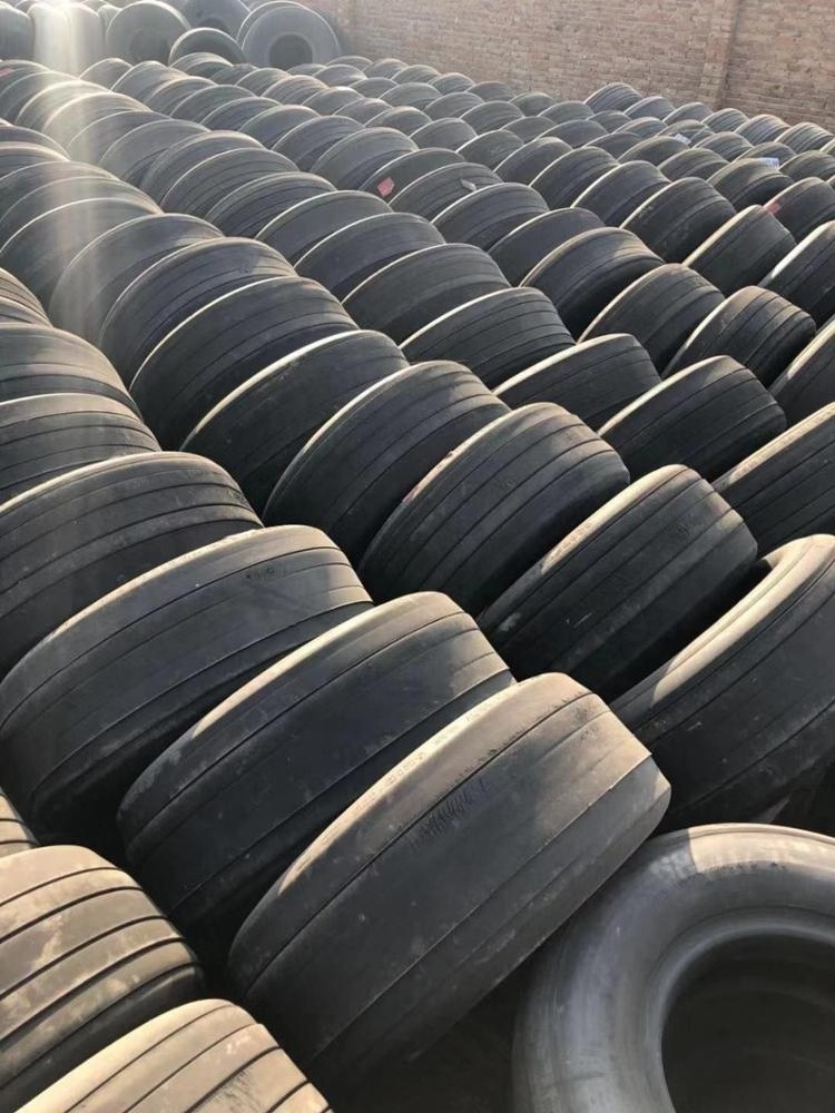 High performance used airplane tire as for a ship fender