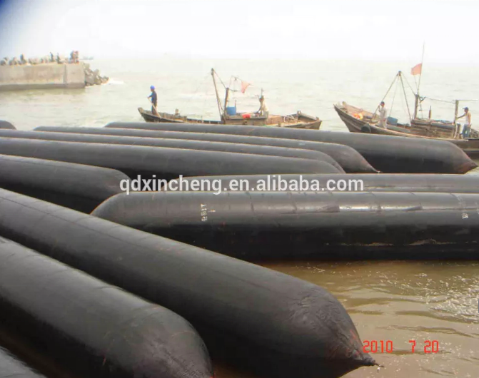 XINCHENG Shipyard Yokohama Ship Launching Airbags/salvage Pontoon