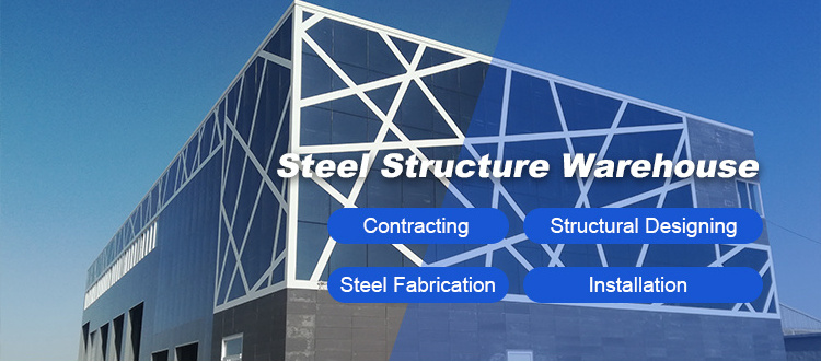 Factory Metal Frame Steel Structure Building Prefab Warehouse Commercial Prefabricated Steel Structure Workshop Building