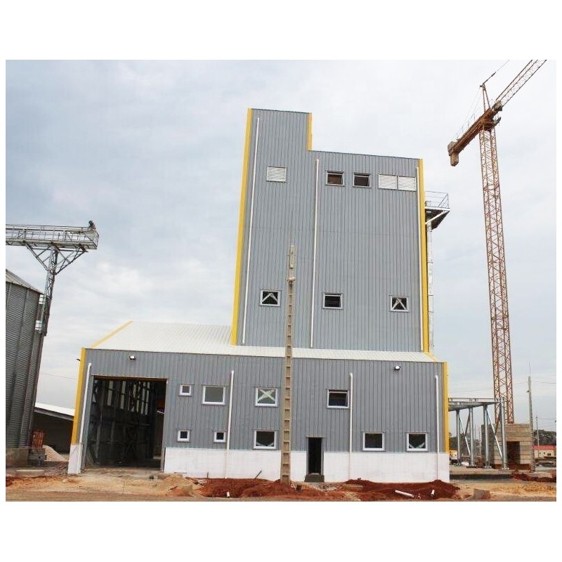 High quality prefabricated fruit processing operation  PPGI cladding roof and wall  factory  steel structure frame house