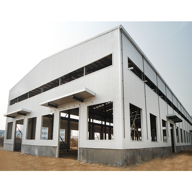 Factory Metal Frame Steel Structure Building Prefab Warehouse Commercial Prefabricated Steel Structure Workshop Building