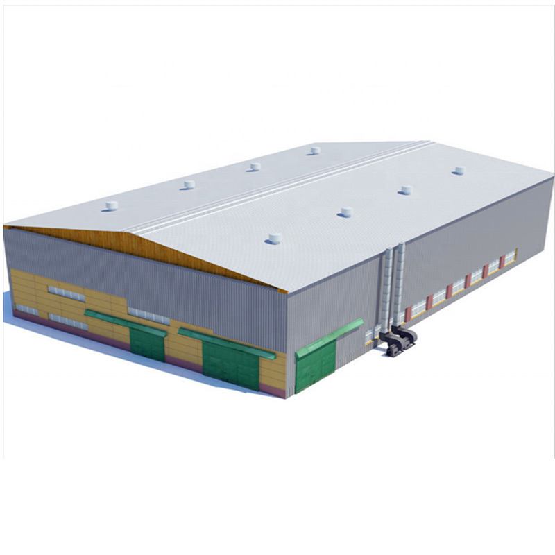 Light Weight Modular Prefabricated Steel Structure Metal Frame Warehouse Workshop Factory Buildings Steel Shed Construction