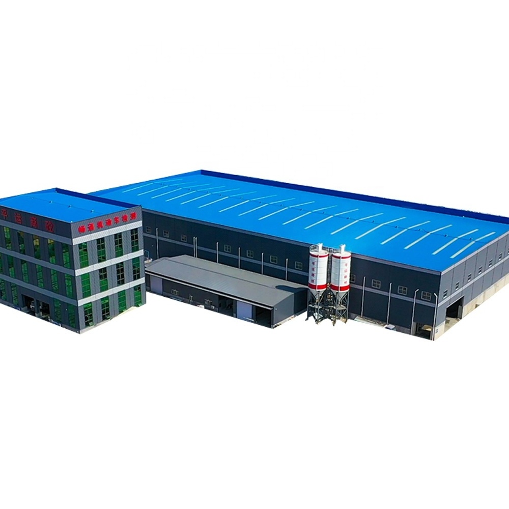 High quality prefabricated fruit processing operation  PPGI cladding roof and wall  factory  steel structure frame house