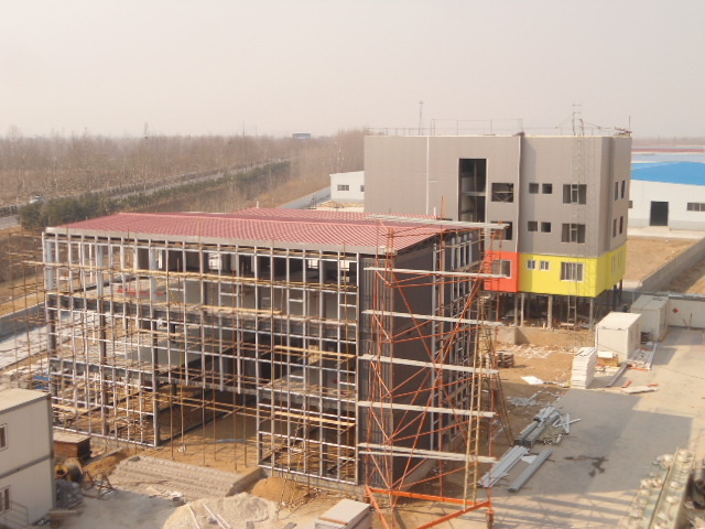 Prefabricated Steel Structure House Light Weight Steel Warehouse Workshop Office Apartment Steel Structure  Buildings