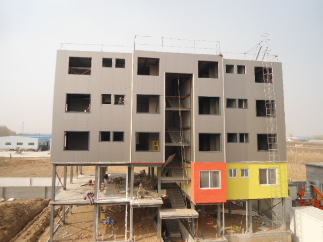 Prefabricated Steel Structure House Light Weight Steel Warehouse Workshop Office Apartment Steel Structure  Buildings