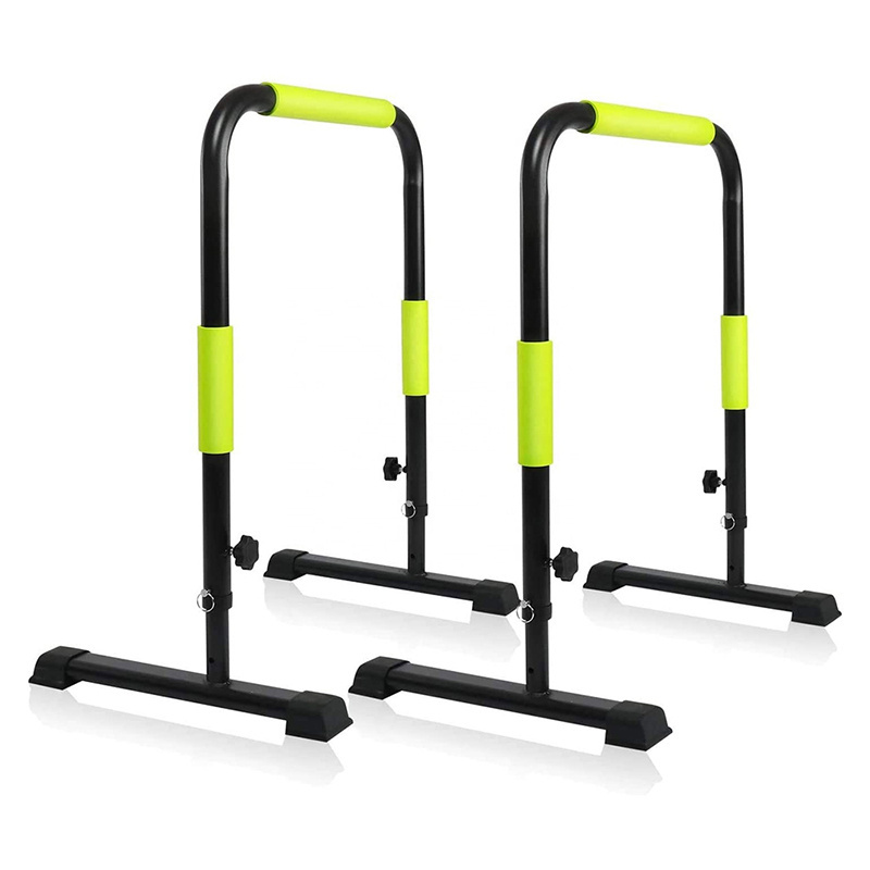 Top Seller Cheap Customize Home Workout 440 Lbs Strength Training Adjustable Dip Bars Dip Station