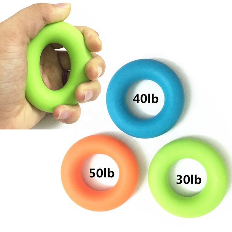 LIBENLI New arrival High quality Silicone hand grip ring and finger strengthener silicone hand grip