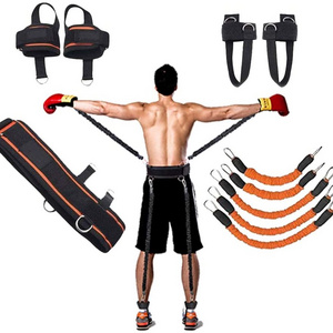 Boxing Training Resistance Band Set Enhance Explosive Power Strength Training bands for Fitness Basketball Volleyball Footba