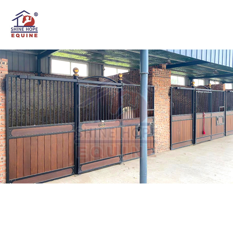 Heavy Duty Hot Dip Galvanized indoor horse stable panel