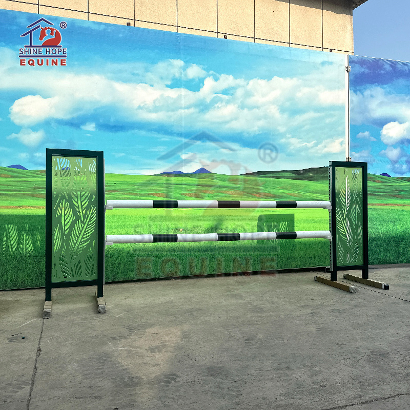 Aluminum functional jump obstacles show jump wing show jump fence with pvc panel