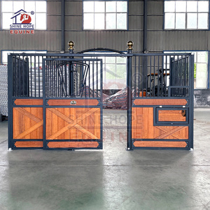 Heavy Duty Hot Dip Galvanized indoor horse stable panel