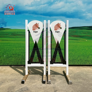 High quality Aluminum equine products horse show  jumps for horse jump with keyhole track