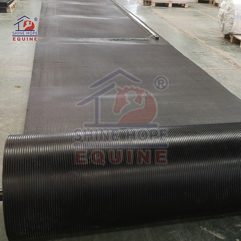 12mm Thickness Equine rubber sheet Rubber mats Horse Stall Mats