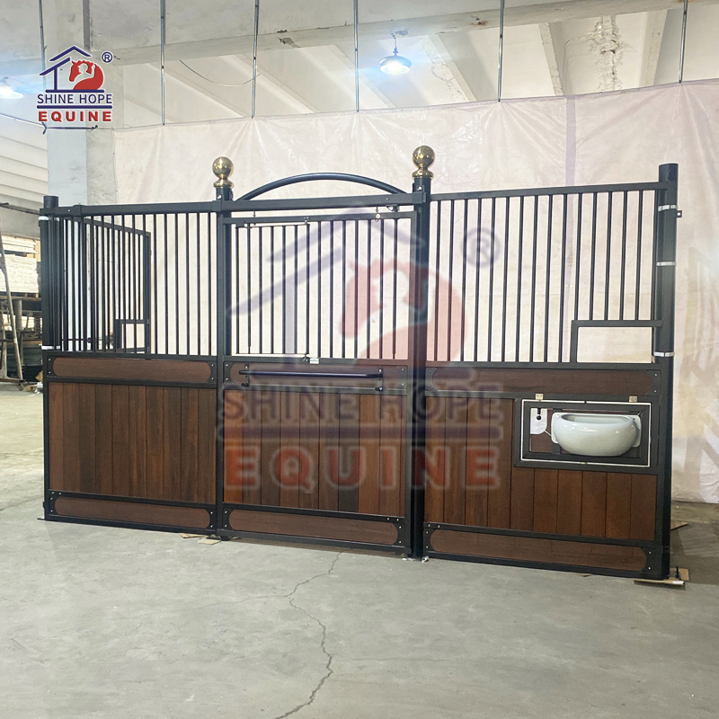 Heavy Duty Hot Dip Galvanized indoor horse stable panel