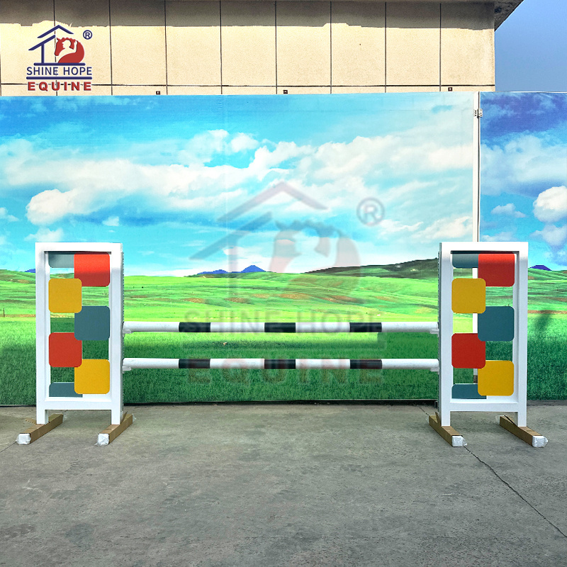 New design competition horse products jumping fence horse show jumping with keyhole track aluminum horse jump