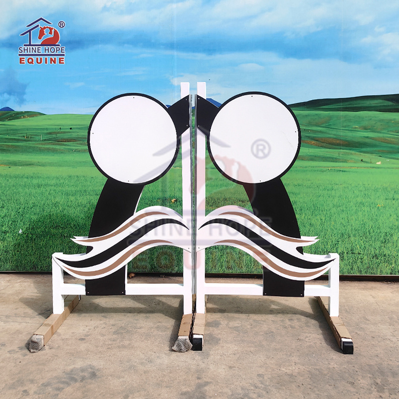 Equestrian products show jumping equipment horse jumping equipment with keyhole track