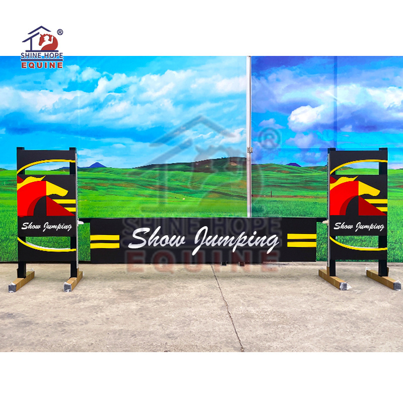 High Quality Hot Dip Galvanized luxury  horse show jump  with Keyhole Track