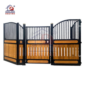 High quality horse stable horse stall with Swivel Feeder System