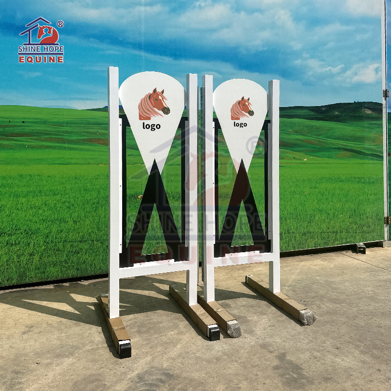 High quality Aluminum equine products horse show  jumps for horse jump with keyhole track