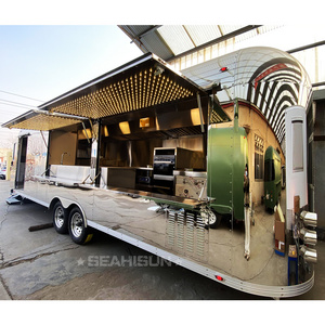 mobile bar station ice cream push cart Coffee trailer  mobile food truck Concession food trailer fully equipped