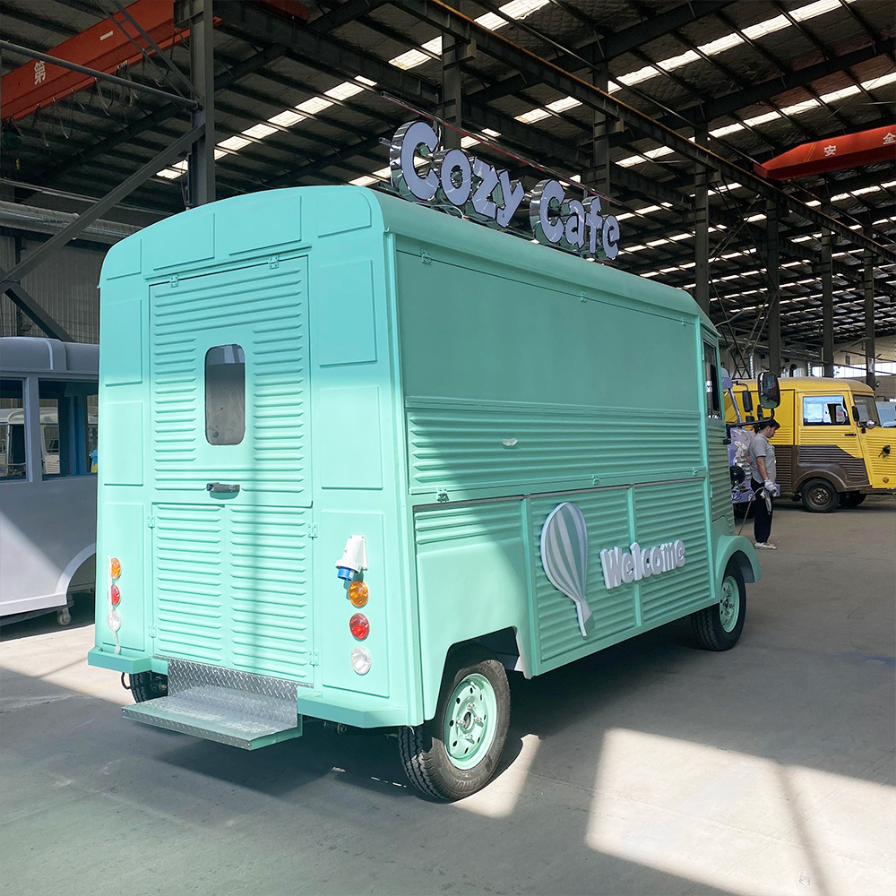 small food cart mobile restaurant trailer electric food truck for sale united states