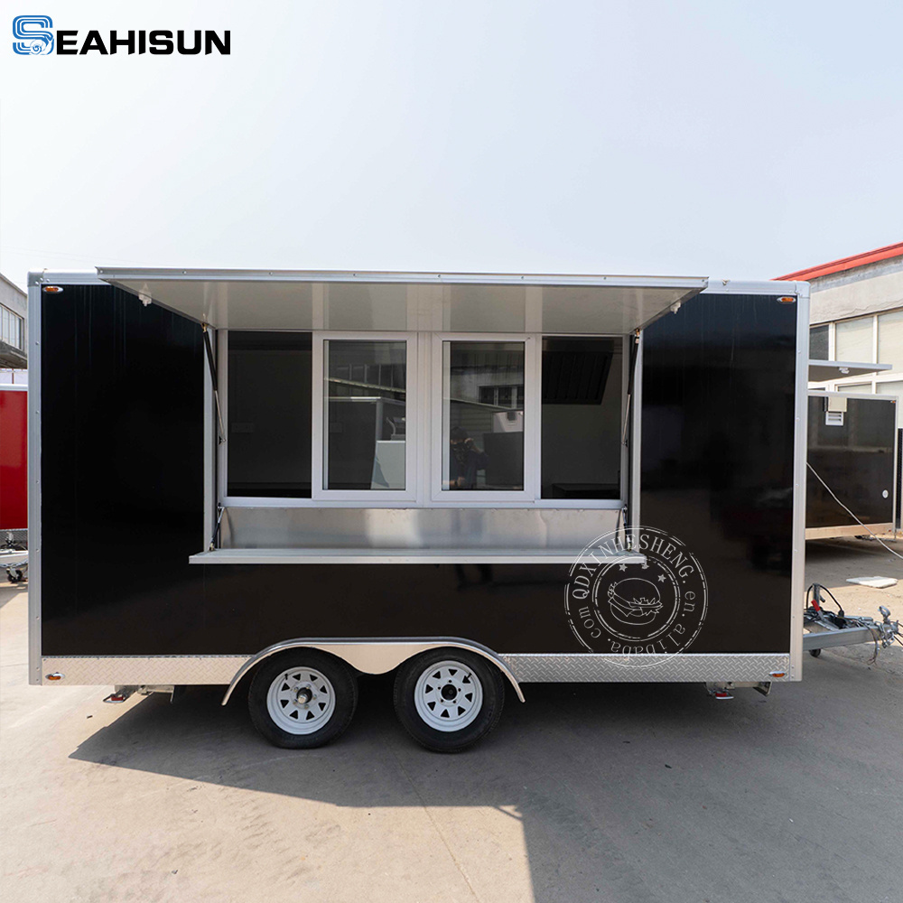 American burger food trailer certified cheap fast trailer small size mini food trucks pop corn food truck fabrication bbq