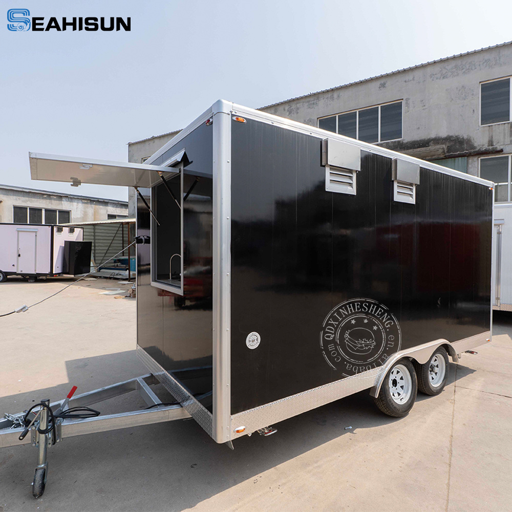 American burger food trailer certified cheap fast trailer small size mini food trucks pop corn food truck fabrication bbq