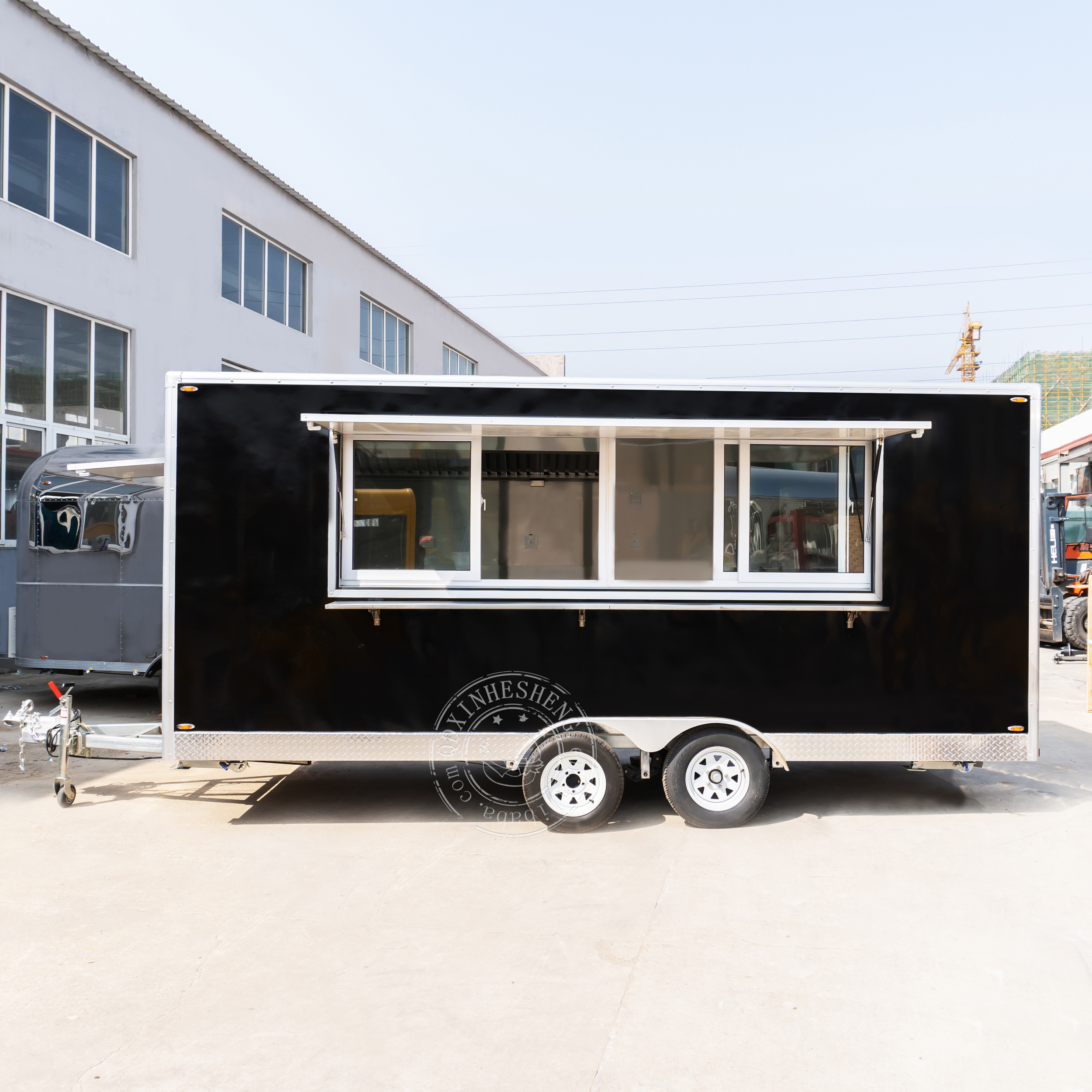 DOT certificate Food Trailer Concession Trailer food trucks mobile food trailer with full kitchen