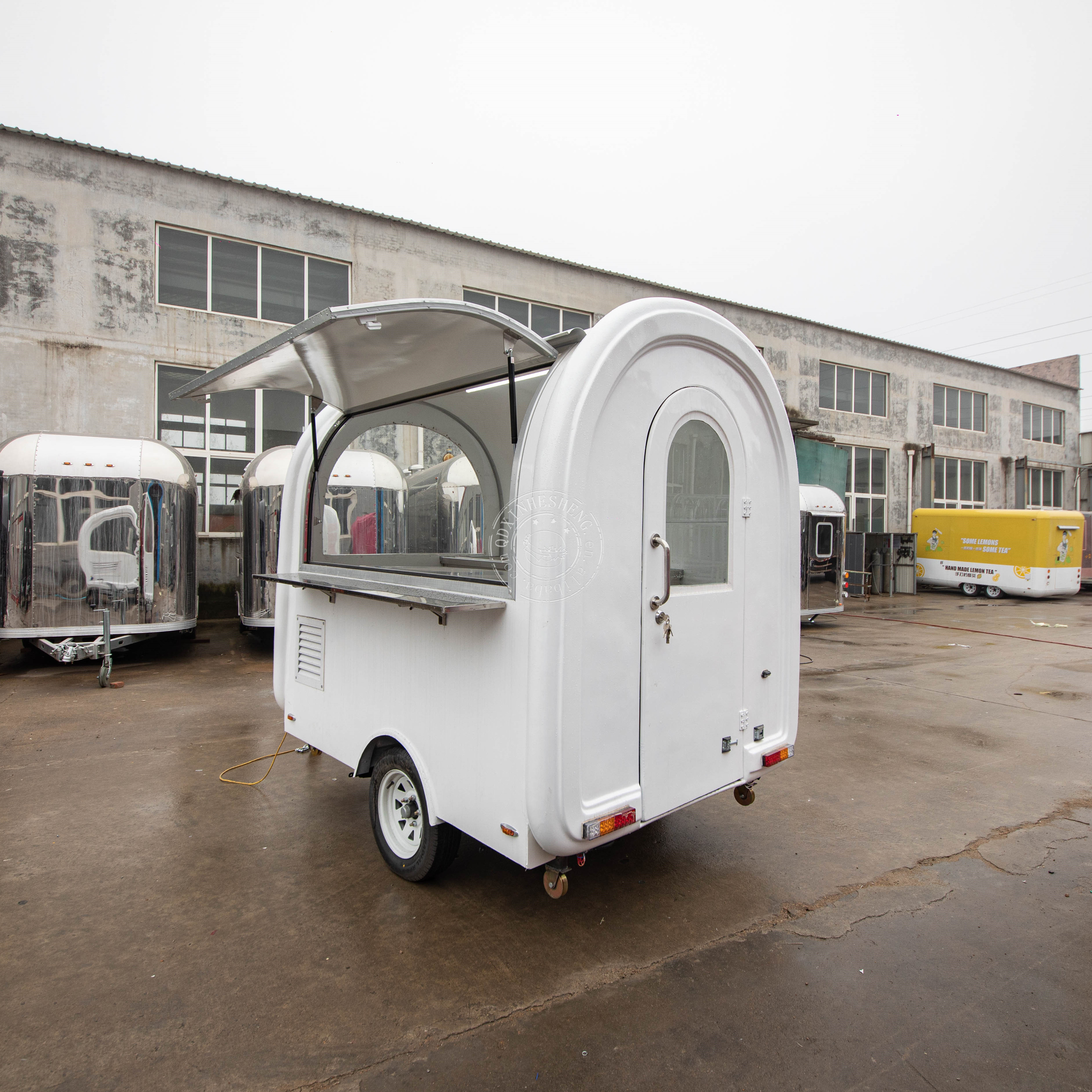 Food trailer cart Corn carts Enclose trailer Coffee trailer Ice cream cart