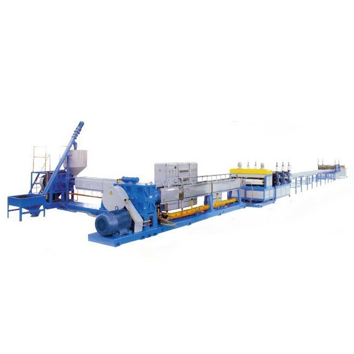 High Speed High Capacity Plastic Extruder XPS Foamed Board Production Line