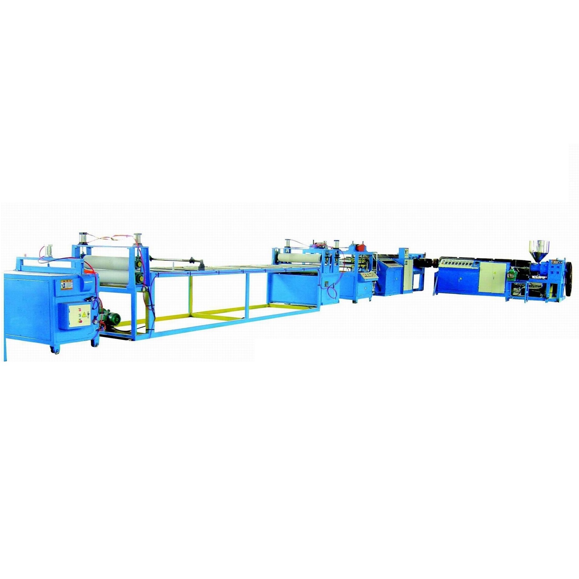 High Speed High Capacity Plastic Extruder XPS Foamed Board Production Line