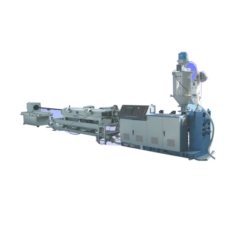 HDPE/PVC double wall corrugated pipe extruding machine