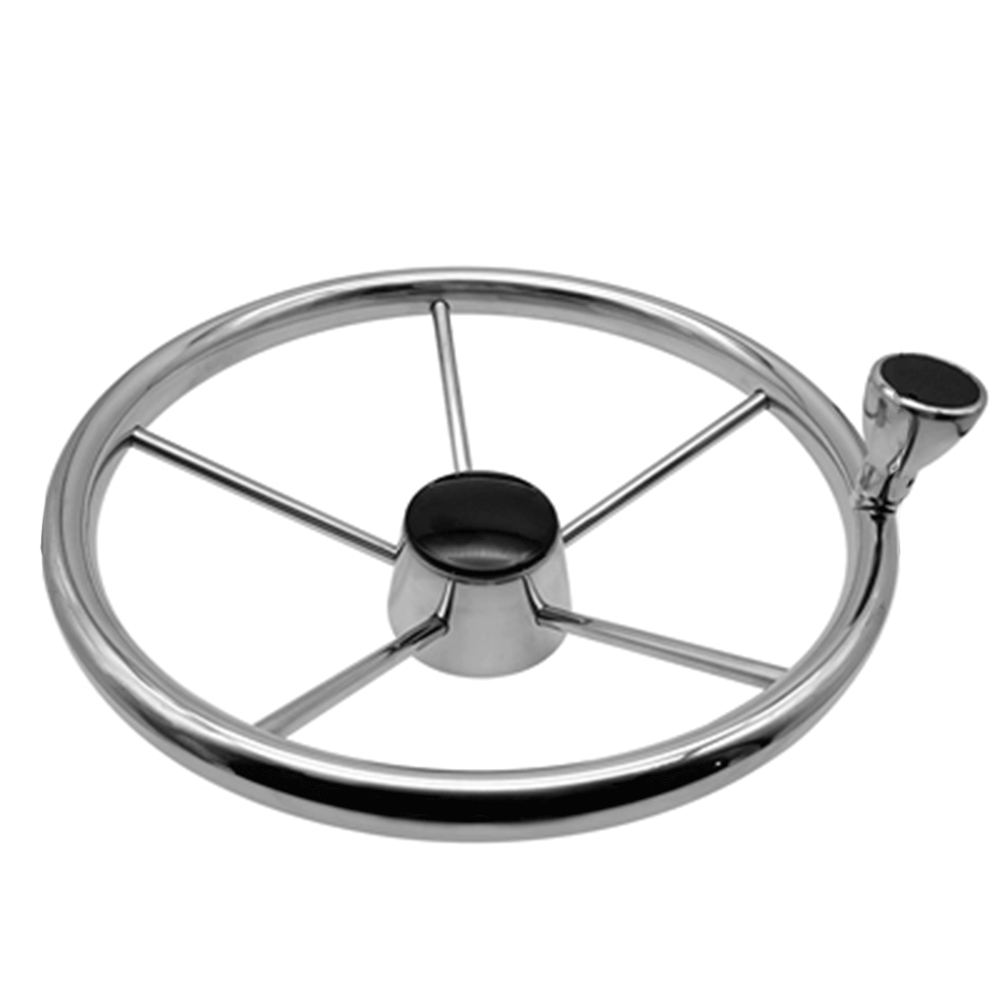 Hot Sale AISI 316/304 Stainless Steel Accessory Marine Wheel Boat Steering Wheel