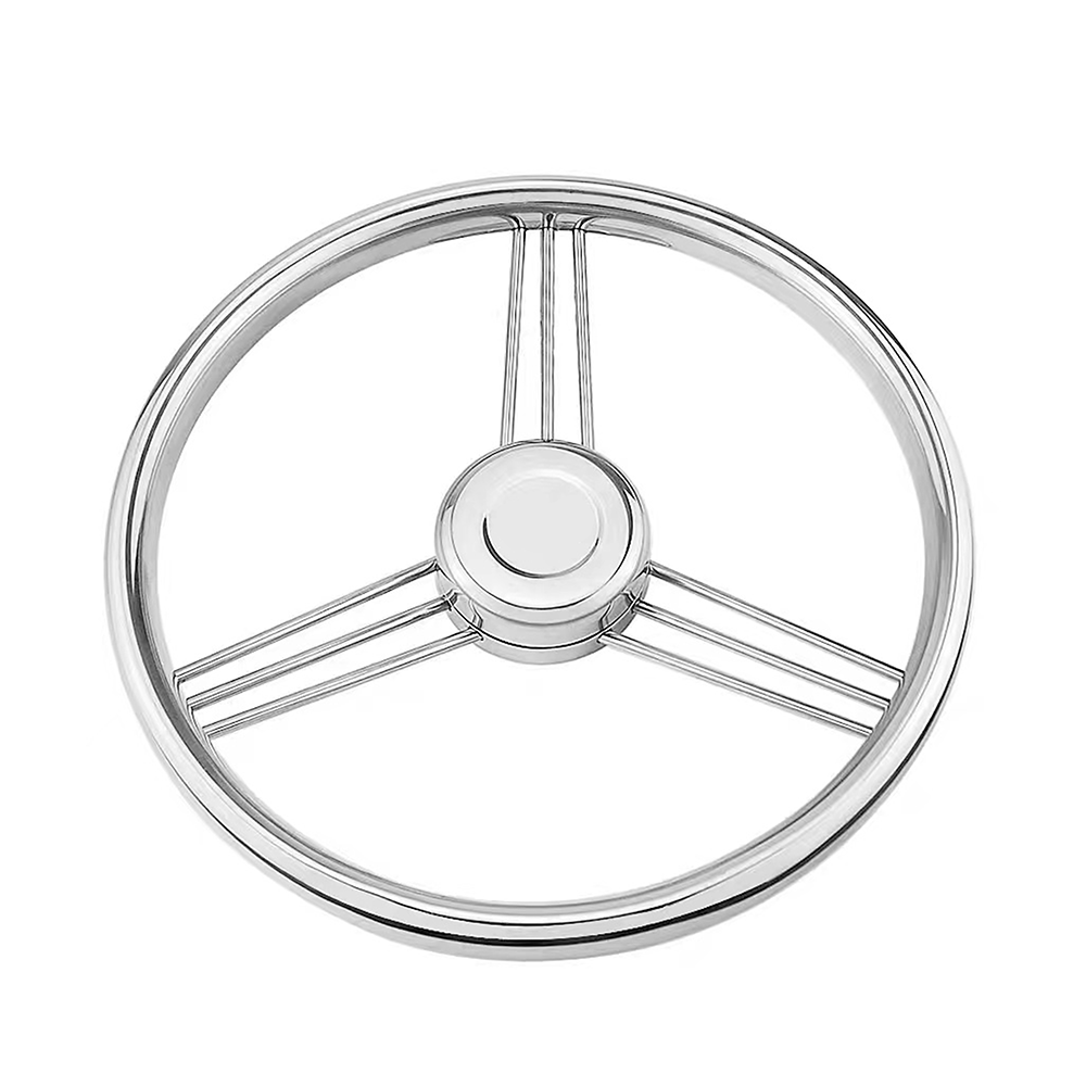 Wholesale AISI 316/304 14 Inch Boat Steering Wheel Speed Boat Steering Wheel Edson Marine Steering Wheel