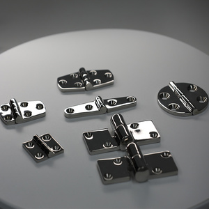 316 Stainless Steel Marine Hinges and Latches Door Hatch Boat Casting Hinge Stainless Steel Boat Hatch Hinge for Boat